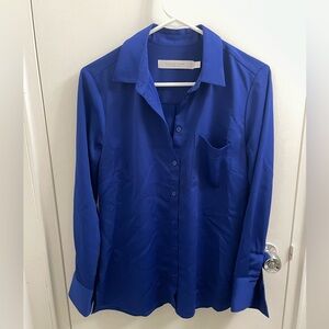 Simons Contemporaine Sapphire Blue Button Down
